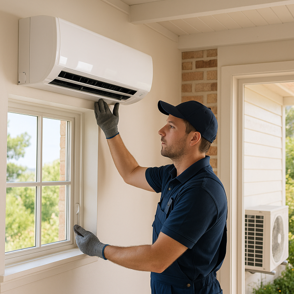 Installation d'une climatisation réversible sur le Bassin d’Arcachon