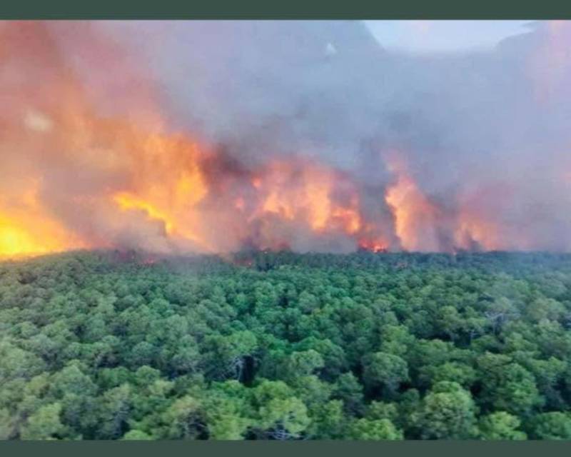 Incendies Gironde et Landes