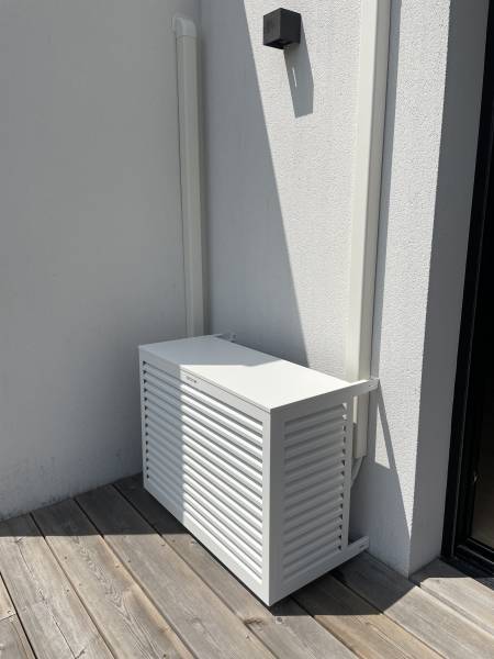 Cache climatiseur (groupe extérieur) à Mimizan