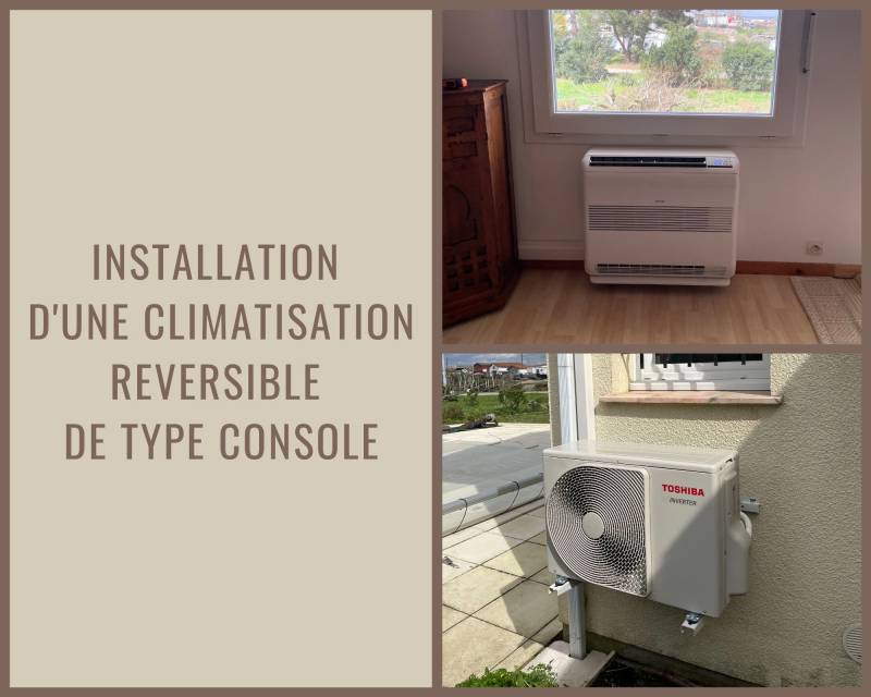 climatisation réversible console à gujan mestras