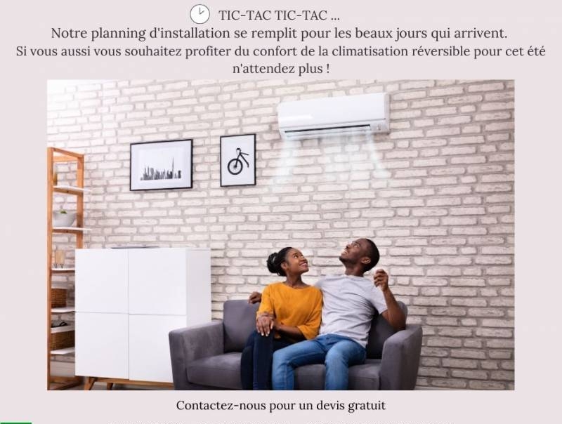 Pompe à chaleur air/air - climatisation réversible Bassin d'Arcachon